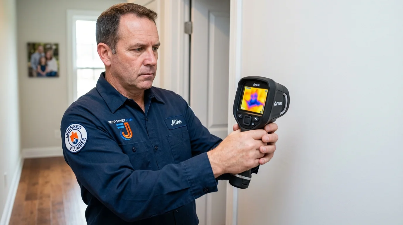 Thermal imaging leak detection by Johns Plumbing LLC in Altamonte Springs